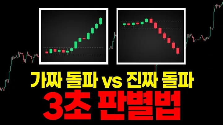 가짜 돌파와 진짜 돌파를 3초만에 판별하는 법 — BC차트연구소 무료 강의 영상
