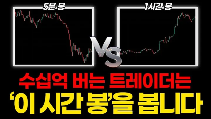 수십억 버는 트레이더는 과연 몇시간봉을 볼까? — BC차트연구소 무료 강의 영상